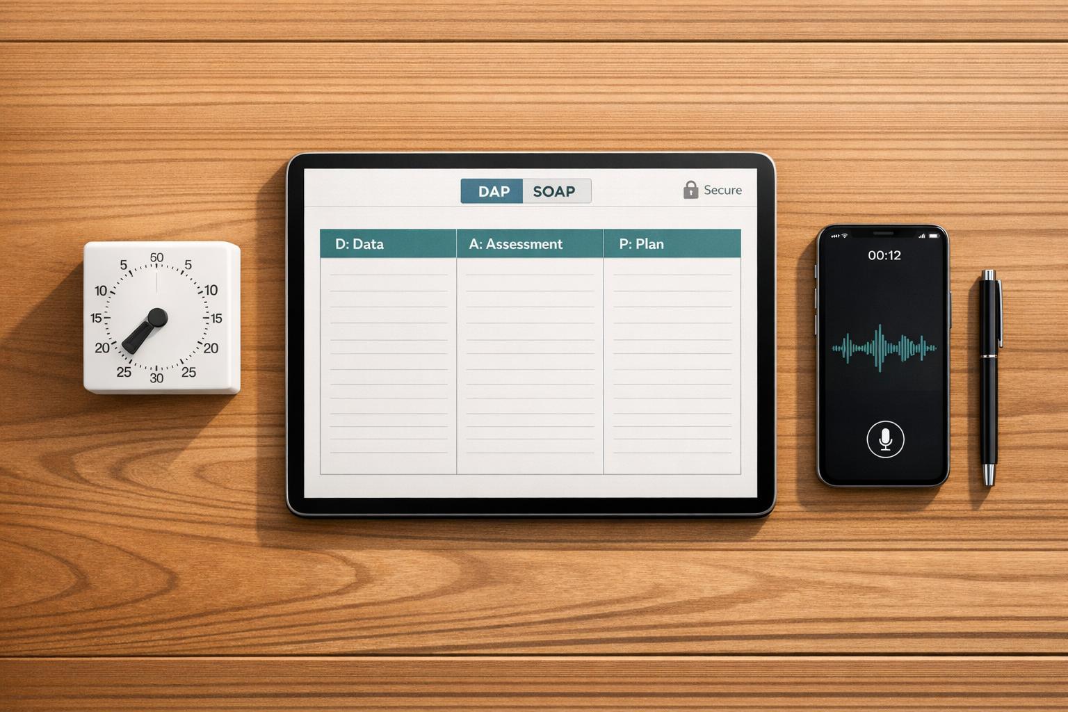 How to Write Therapy Session Notes in 5 Minutes